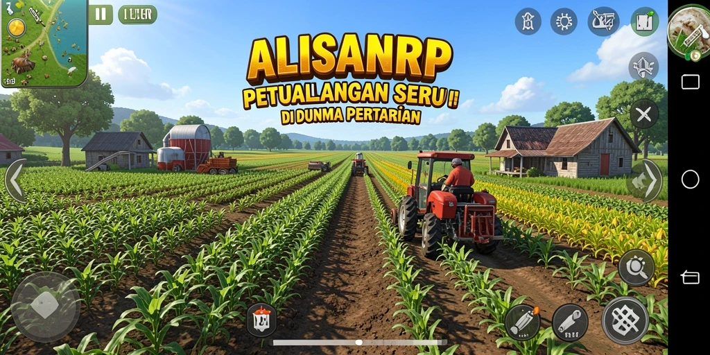 Gameplay menarik dalam dunia pertanian yang penuh warna.