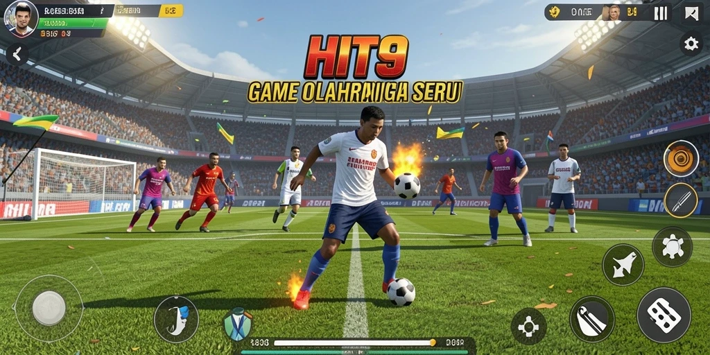 Tampilan gameplay HIT9 yang mendebarkan dan penuh aksi.