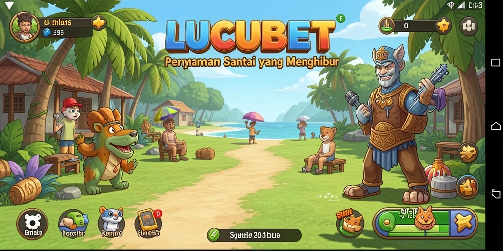 Tampilan menarik dari gameplay LUCUBET yang mengasyikkan.