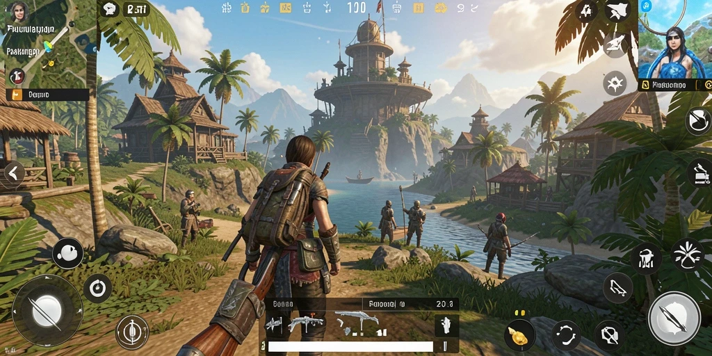Tangkapan layar menampilkan aksi gameplay Open World yang mendebarkan.