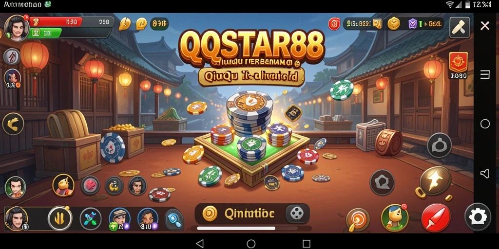 Screenshot gameplay QiuQiu di QQSTAR88 yang seru dan menarik.