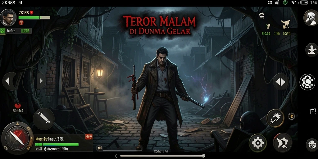 Gameplay menegangkan di dunia kegelapan ZK988.